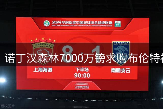 诺丁汉森林7000万镑求购布伦特福德射手 巴萨持续关注锋线补强
